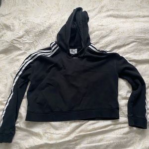 Adidas crop hoodie